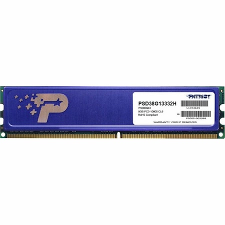 Patriot Memory Patriot Signature Ddr3 8Gb Cl9 Pc3-10600 (1333Mhz) Dimm PSD38G13332H